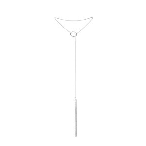 Ланцюжок для тіла Bijoux Indiscrets Magnifique Tickler Pendant Chain - Silver, прикраса для тіла (SO5924)