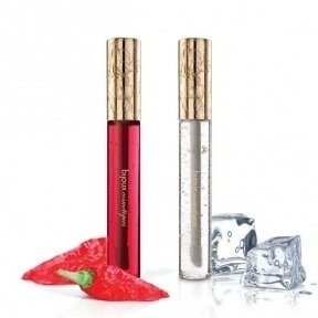 Зігріваючий та охолодний блиск для сосків Bijoux Indiscrets Kissable Nip Gloss DUET (2 х13мл) (SO5952)