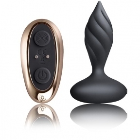 Анальная вибропробка Rocks Off Petite Sensations – Desire Black (SO5975)