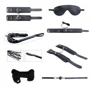Набор Alive Secret Desires Black BDSM Kit (8 pcs) (SO5992)