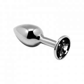 Анальна пробка Alive Mini Metal Butt Plug Black M (SO6000)