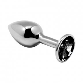 Анальная пробка Alive Mini Metal Butt Plug Black L (SO6006)