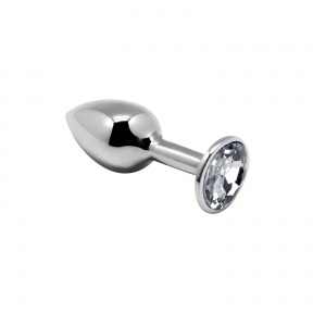 Анальна пробка Alive Mini Metal Butt Plug White S (SO6009)