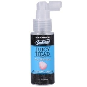 Зволожувальний спрей оральний Doc Johnson GoodHead – Juicy Head – Dry Mouth Spray – Cotton Candy 2 fl. oz. (SO6070)