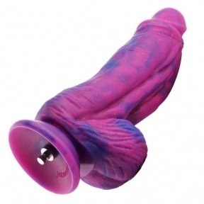 Фалоімітатор для секс-машин Hismith 9.45″ Silicone Fantasy Series Dildo, система кріплення KlicLok, 24х6,8 см (SO6214)