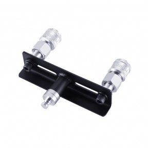 Подвійний конектор для секс-машин Hismith Quick Connector Adapter with Double Head, система KlicLok (SO6219)