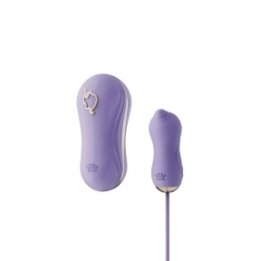 Набор 2в1 Zalo — UNICORN Violet, виброяйцо + вакуумный стимулятор (SO6685)