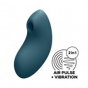 Вакуумний вібратор Satisfyer Vulva Lover 2 Blue (SO6711)