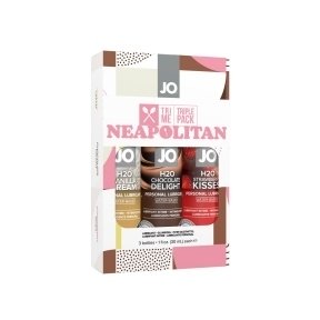 Набір System JO Tri-Me Triple Pack - Neapolitan (3×30 мл) три різні смаки оральних мастил (SO6775)