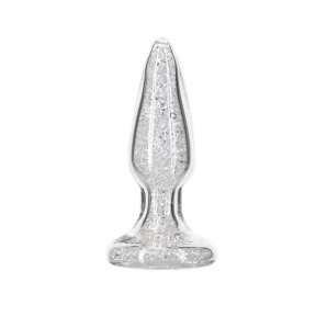 Стеклянная анальная пробка Pillow Talk - Fancy - Luxurious Glass Anal Plug (SO6833)
