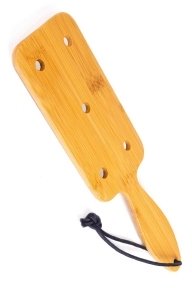 Паддл Fetish Tentation Paddle Wide and Short Bamboo, упакований у ПЕ пакет (SO7010)