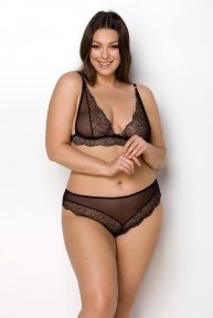AMBERLY SET black 6XL/7XL - Passion (SO7056)