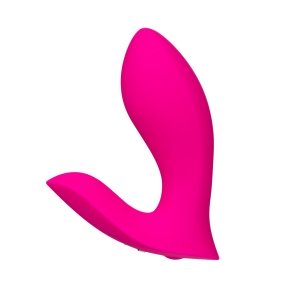 Смарт-вібратор у трусики Lovense Flexer, манливий рух + вібрація, стимуляція клітора та точки G (SO7485)