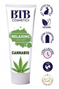 Смазка на водной основе BTB FLAVORED CANNABIS (100 мл) (SO7537)