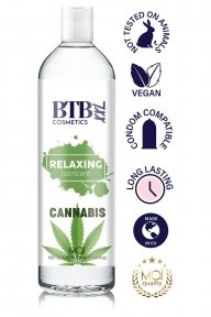 Смазка на водной основе BTB FLAVORED CANNABIS (250 мл) (SO7538)