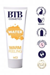 Разогревающая смазка на водной основе BTB WARM FEELING (100 мл) (SO7543)