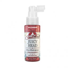 Увлажняющий оральный спрей Doc Johnson GoodHead - Juicy Head - Strawberries and Champagne 59мл (SO7748)