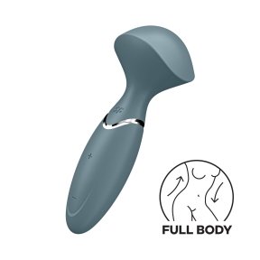 Вібромасажер Satisfyer Mini Wand-er Grey (SO7793)