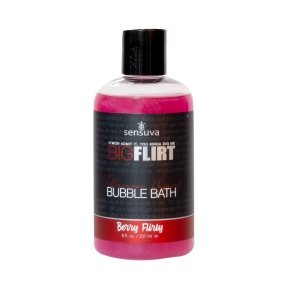 Пена для ванны Sensuva - Big Flirt Pheromone Bubble Bath - Berry Flirty (237 мл) (SO7846)
