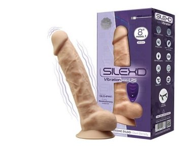 Фаллоимитатор с вибрацией SilexD Vetus Vibro Flesh MODEL 1 size 8in + LRS 20 см (SO8213)