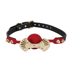 Розкішний кляп Zalo Silicone Ball Gag Red (SO8230)