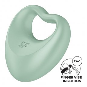 Вібратор на палець та ерекційне кільце 2в1 Satisfyer Perfect Pair 3 (SO8409)
