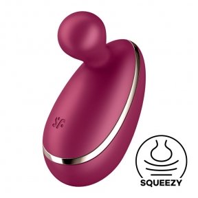 Вибратор для наружной стимуляции Satisfyer Spot On 1 Berry, гибкий отросток (SO8413)
