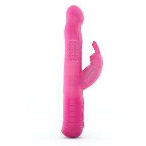 Вібратор-кролик Dorcel Baby Rabbit Magenta 2.0 з перловим масажем і головкою, що обертається (SO8680)