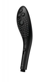 Насадка-стимулятор для душу 2в1 Womanizer Wave Black, масажер для інтимних зон (SO8763)