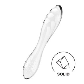 Стеклянный дилдо Satisfyer Dazzling Crystal 1 (Transparent) (SO8785)