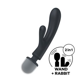 Вибратор Satisfyer Triple Lover (Grey) (SO8789)