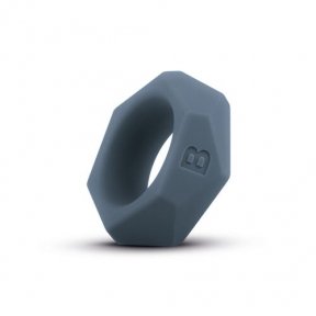 Эрекционное кольцо Boners Diamond Cock Ring - Grey (SO8849)