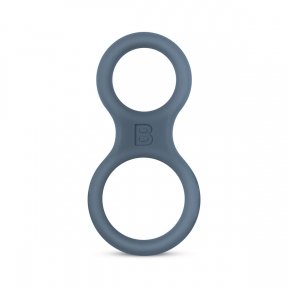 Эрекционное кольцо Boners Classic Cock & Ball Ring - Grey (SO8851)