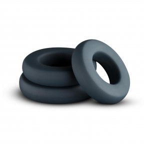 Набор эрекционных колец Boners 3-Piece Hefty Cock Ring Set (SO8872)