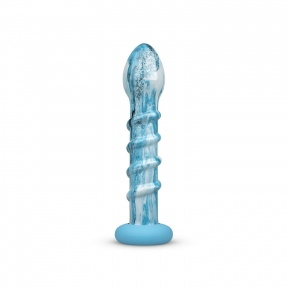 Стеклянный дилдо Gildo - Ocean Wave Glass Dildo (SO8894)