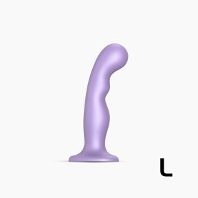 Насадка для страпона Strap-On-Me Dildo Plug P&G Lilas Metallic L (SO9004)