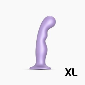 Насадка для страпона Strap-On-Me Dildo Plug P&G Lilas Metallic XL (SO9006)