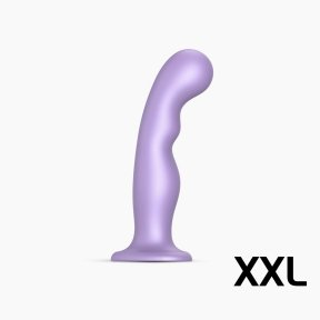 Насадка для страпона Strap-On-Me Dildo Plug P&G Lilas Metallic XXL (SO9008)