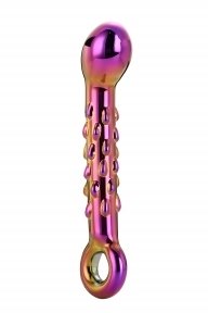 Стеклянный фаллоимитатор Dream Toys GLAMOUR GLASS RIBBED G-SPOT DILDO (DT21833)