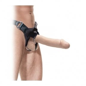 Страпон фаллопротез Fetish Fantasy Extreme Hollow Strap-On 12 Light (PD543780)