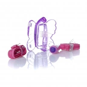 Стимулятор для клітора Stymulator-Butterfly Purple (67-00056)