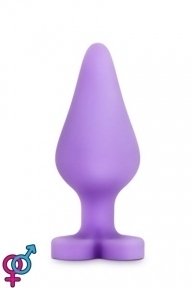 Анальна пробка PLAY WITH ME CANDY HEART DO ME PURPLE (T330540)