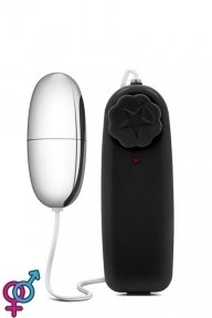 Виброяйцо B YOURS SILVER POWER BULLET BLACK (T330776)