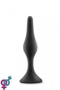Анальный стимулятор LUXE BEGINNER PLUG MEDIUM, BLACK (T331146)