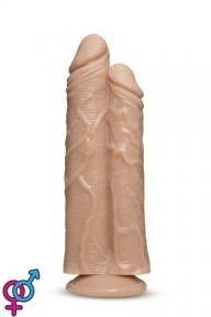 Подвійний фаллоімітатор DR. SKIN DR. DOUBLE STUFFED FLESH (T331316)