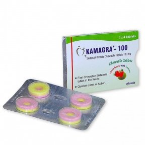 Kamagra 100 полуниця і лимон таблетка (B11003-1)