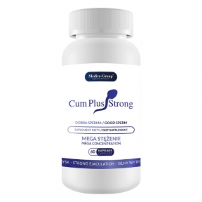 Таблетки Cum Plus Strong для увеличения количества и качества спермы, 60 капсул (32-00001)