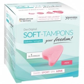 Тампоны JoyDivision Tampony-Soft-Tampons mini, Box of 3 шт (JD22613)