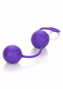 Вагинальные шарики силиконовые Posh Silicone O Balls фиолетовые California Exotic (CE12483)