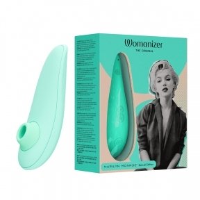 Вакуумний стимулятор клітора Womanizer Marilyn Monroe Mint (W44005)